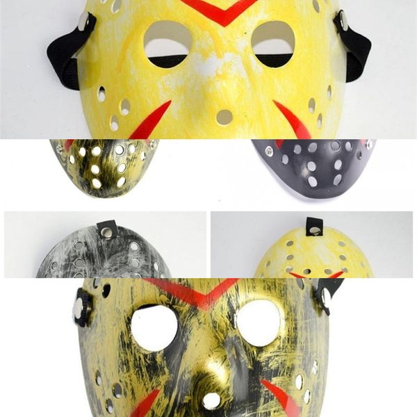 

factoryk3q2make women jason men retro vizor mask halloween up prom visor thicken full face masks funny white yellow 2 7by