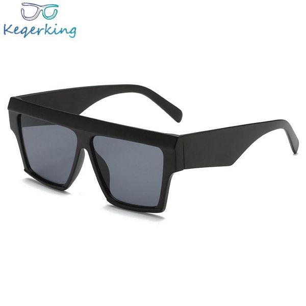 

sunglasses square women brand designer vintage retro big frame female sun glasses shades zb-56, White;black