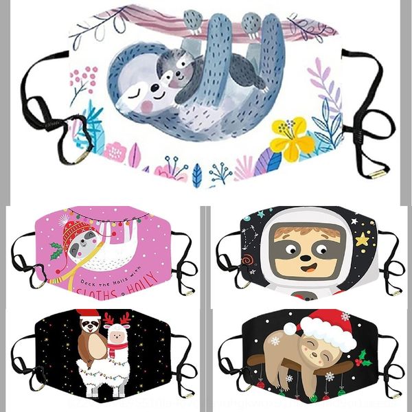 

vbpf 2020 new designer face mask fashion masks funny cool halloween green haircustomized face funny expression print skull, Black