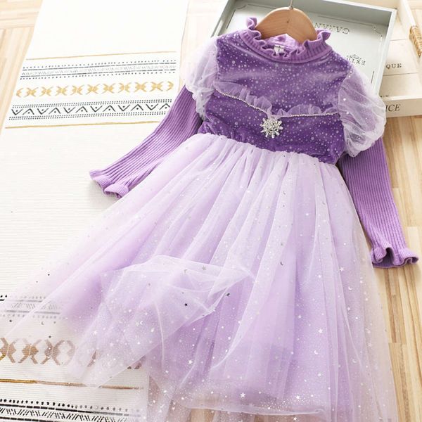 

winter new long sve 20 drs knitted for girls o100, Red;yellow