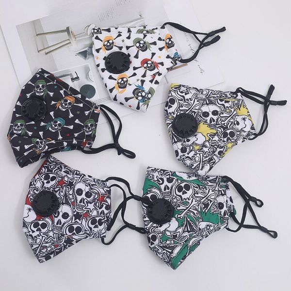 

ueybku factory price camouflage masks spring summer light breathable anti-dust printing cotton pm2.5 pluggable filter ele 6 n
