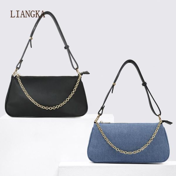 

shoulder bags denim armpit for women 20211 chain bag trend handbags and purses luxury women's fashion original trending