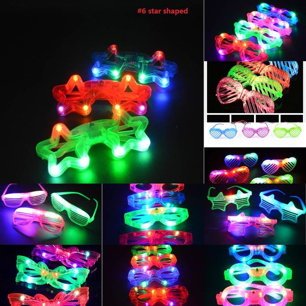

blind popular eye children shutter blinking led glasses party light up flashing multi style wedding favors and gifts 6 nk2us