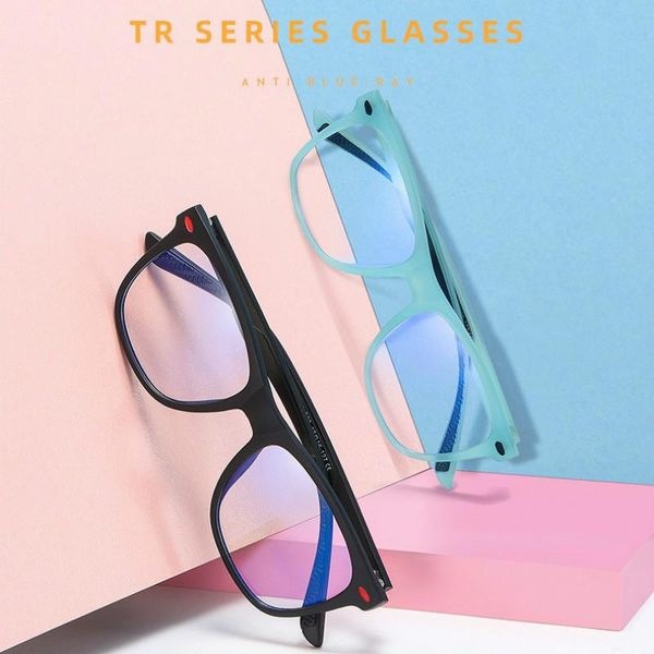 

sunglasses tr90 children anti-blue light glasses for boys girls square blue blocking goggle computer eyeglasses kids optical eyewear, White;black