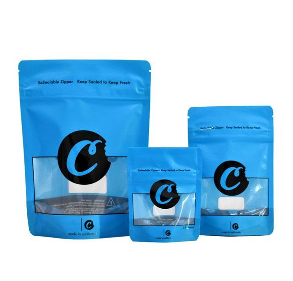 

smell blue mylar sf packaging cookies 420 cookies bag california childproof bags bags packaging mylar zipper 3.5g 8th proof plastic wmtdw