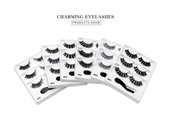 

false eyelashes sexysheep 3d mink natural extension beauty makeup