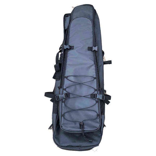 Borse alettati subacquee gratuite Big Volume Long Flipper Package Bag Bag Spearfishing Zaino con dispositivo di raffreddamento Attrezzatura vano sacchetto secco W220225