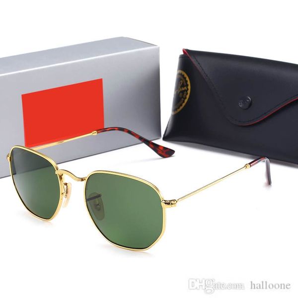 

luxurys designer brand fashion men pilot sunglasses uv400 outdoor sport vintage women sunglasses eyewear glass lens with box and cases, White;black
