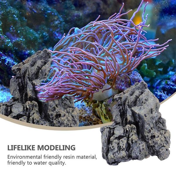 

fish tank ornament aquarium decoration stone realistic simulation stone simulation fish tank landscape aquarium accessory
