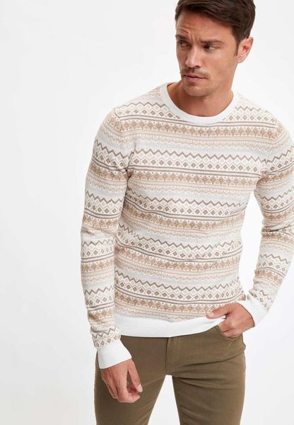 

defacto man pullover-r8446az20wn, White;black