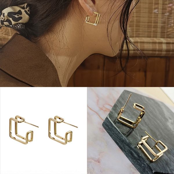 

jl9 choucong new luxury sale jewelry crystal silver round cut white clear cubic zirconia popular shamballa sterling stud earring party, Golden
