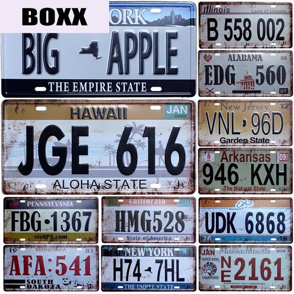 

new jge-616 word car metal license plate vintage home decor tin sign bar pub garage decorative metal sign metal painting plaque
