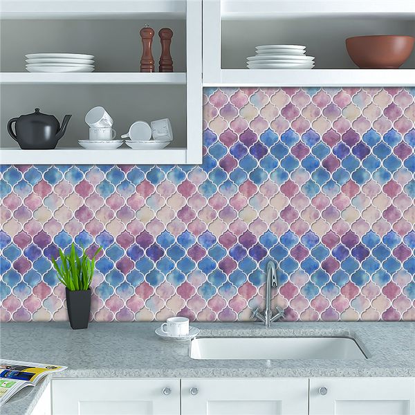 

wall stickers tile stickers waterproof oil resistant scratch resistant interior decoration arabian style self adhesive new