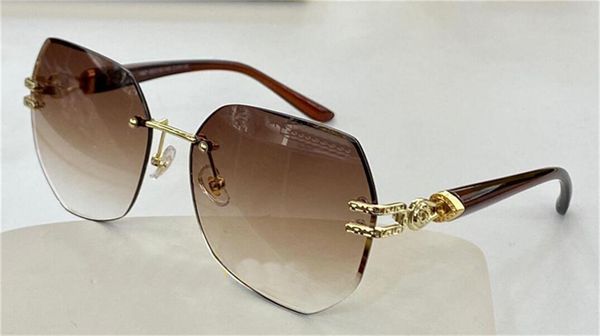 

new fashion design sunglasses 1467 square frameless cut lens simple popular sales style uv400 protective glasses, White;black