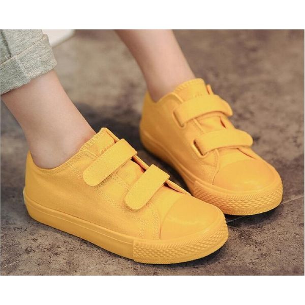

2020 spring and autumn new children shoes child canvas shoes boy child sneakers casual girl shoes kids candy solid 25 38 f wmtcyx
