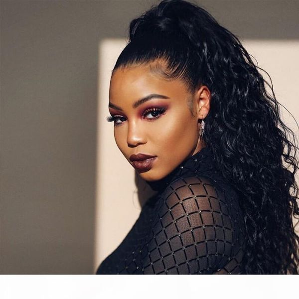 

tkwig company hair banicoo series 4-bundles deep wave hair extension with 4x4 lace closure sample, Black;brown