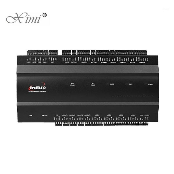 

zk inbio/160/260/460 users fingerprint door access control system tcp/ip access controller four doors control board1