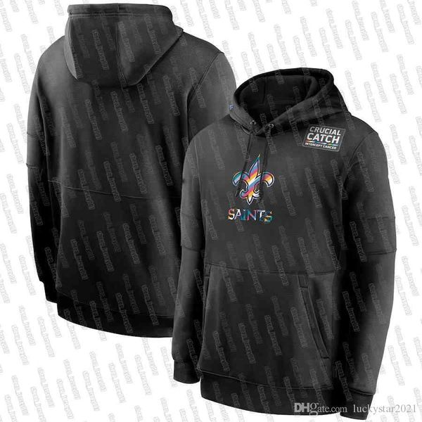 

new orleans saints black 2020 salute to service men pullover hoodie baltimore ravens minnesota viking football jerseys, Black;red