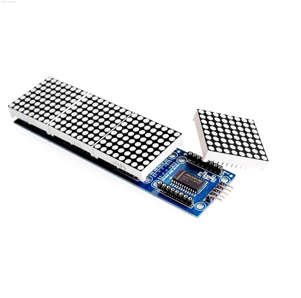 

wholesale-max7219 dot matrix module for arduino microcontroller 4 in one display with 5p line wmtznyg dayupshop