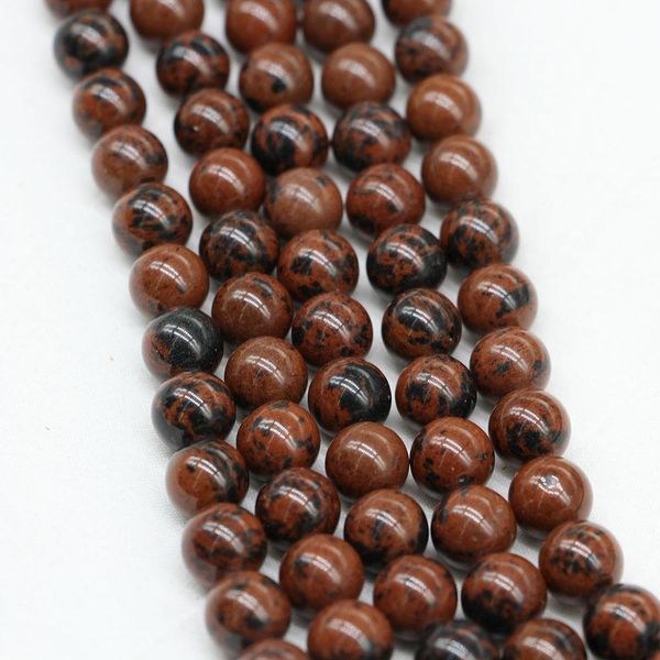 

4 6 8 10 12mm natural golden swan stone jaspers bead round loose spacer beads for jewelry making findings diy bracelet necklace h bbyovx