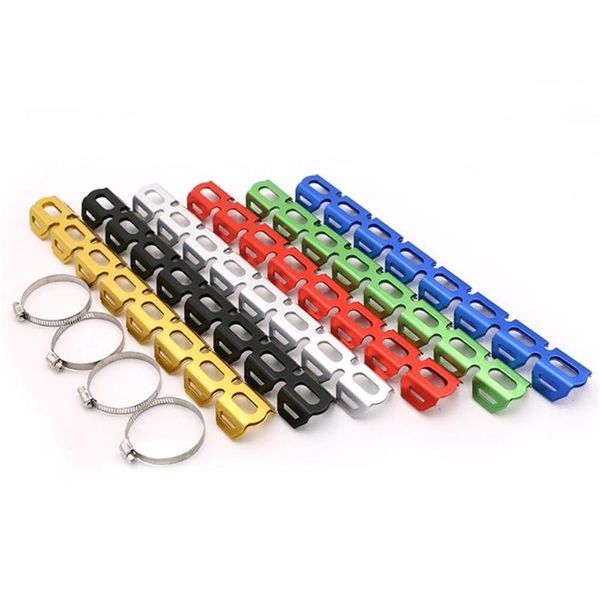 

motorcycle exhaust system 2pcs/pack universal modification of pipe insulation cover to general anti-ironing for bwm