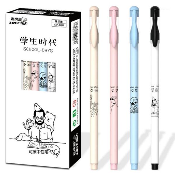 

ballpoint pens erasable pen nib 2021 school days with cartridge sales gifts boutique student stationery office writing1, Blue;orange