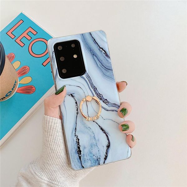

мраморный кольцевой держатель подставки для samsung galaxy a51 a71 a40 a21s a50 s20 s20 s9 примечание 10 плюс s20 примечание 20 jlljhcc