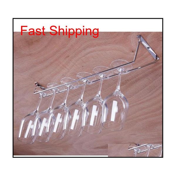 

us stock 27/35/55cm wine glass hanger rack stemware home bar pub holder qylngp mj_bag
