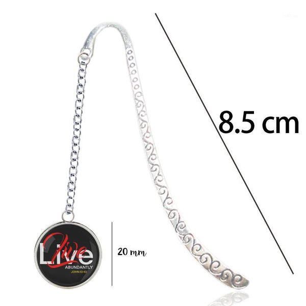 

i have come that you may have life - john 10:10 bookmark book - bible verse pendant-abundant life scripture give you1