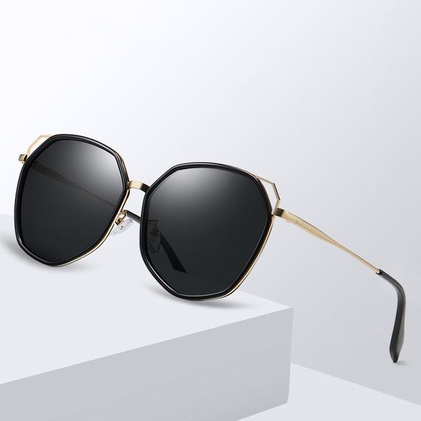 

2020 luxury polarized sunglasses fashion irregular personality frame sun glasses men outdoor sport shades women goggles 112, White;black