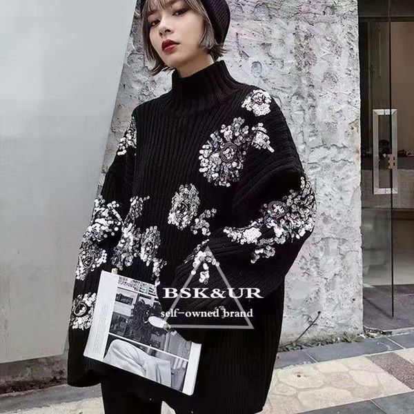 

fashion autumn and winter women sweater women sweater women designer sweater pullover 100% cotton fashion long sleeve shopping and casua, White;black
