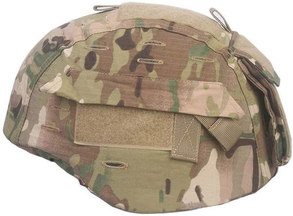 

outdoor base helmet cover mich 2000 ver2/ach back pouch for tactical combat airsoft hunting helmets accessories