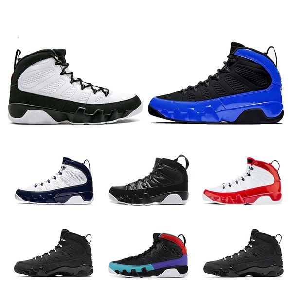 

2020 new arrival 9s men shoes og space jam bream it do it anthracite the spirit black white blue sneaker size 7-13