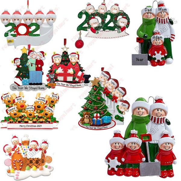 

pandemic 2020 quarantine birthday ornament diy greetings party social distancing christmas tree pendant accessories9o7v