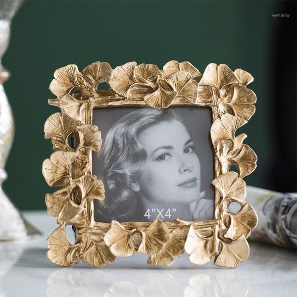 

frames european luxury 4 inch 6 po frame pendulum creative wedding yarn bedroom decorative home decoration crafts1