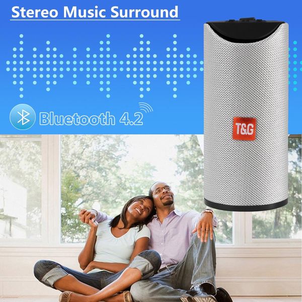 

tg portable bluetooth speaker fm radio wireless sound box mini boombox subwoofer tv tf aux usb speakers for computer