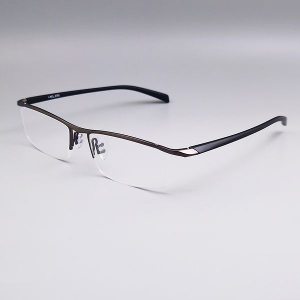 Бизнес стиль безмасштабных мужских очков титановый сплав высококачественные рабочие очки P8219 Cool Designer Men Eyeglass с корпусом