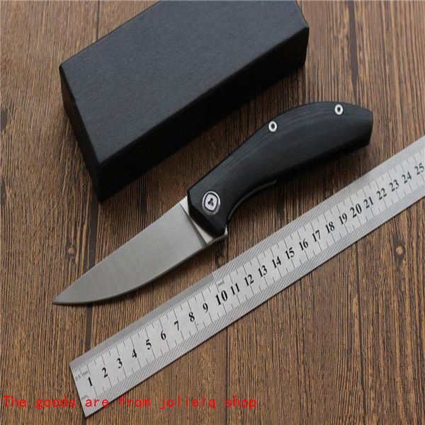 

shipping,sigma folding flipper good quality knife d2 blade g10 handle hunting practical camping survival knives pocket tool ltinj qynf