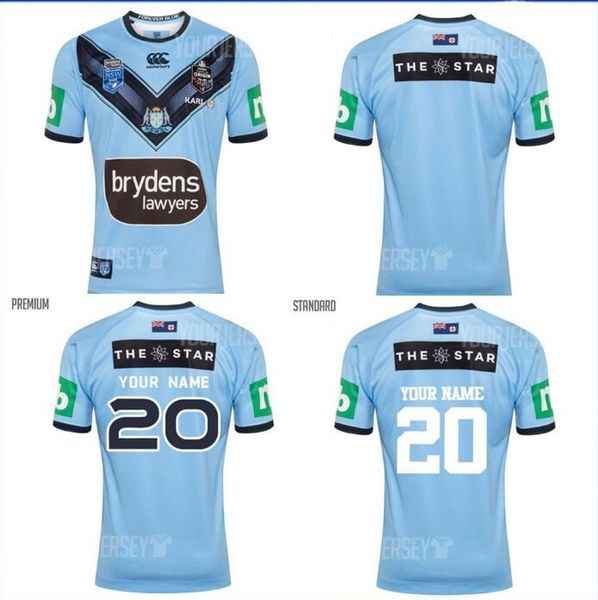 

2020 australia nsw blues rugby 2018 2019 2020 men home jersey 2020 true blue captains rugby jerseys nsw australia state of origin jersey, Black;yellow