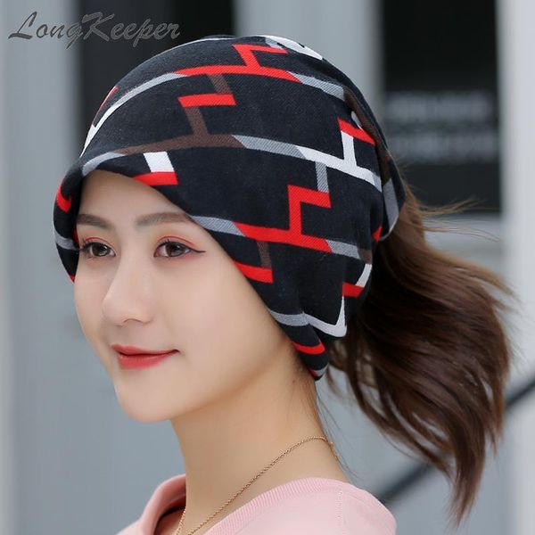 

longkeeper black navy women beanies caps spring women beanies hat for caps 3 way to wear bonnet for brazil, Blue;gray