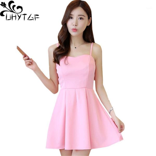 

uhytgf sling off shoulder dress fashion bohemian spring summer dress sleeveless cute girl elegant evening party dresses 7171, Black;gray