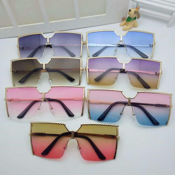 

sunglasses 2021 fashion square women oversized brand designer clear pink lens sun glasses candy color shades uv400 fml, White;black