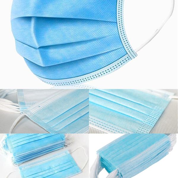 

stock in with elastic disposable face mask ear loop 3 ply breathable and comfortable for block pz6z