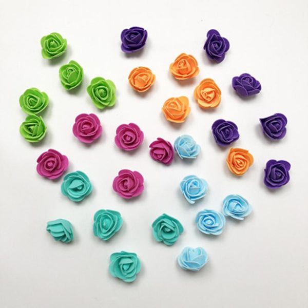 

wreath bear wedding flower day rose foam heads 500pcs diy for fake flower artificial pe 3.5cm accessories valentine's home gift mrtkm