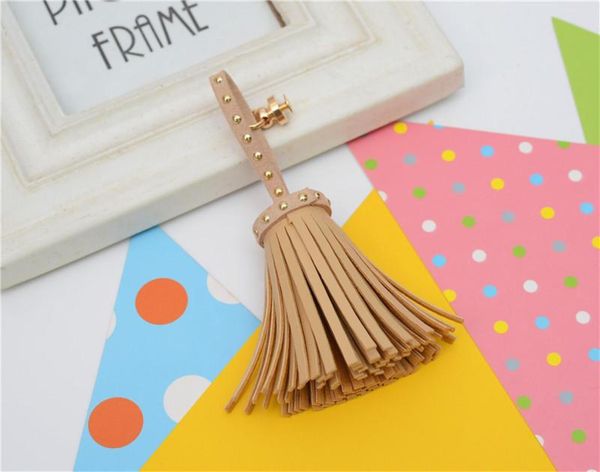 

2pcs imitation suede rivets tassels fringe diy keychain earrings making curtain sewing accessories pendant flowers craft tassel h qylata