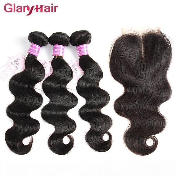 

wholesale brazilian straight 3 extension bundles with swiss lace closure unprocessed brazilian peruvian malaysian virgin human hair wefts, Black;brown