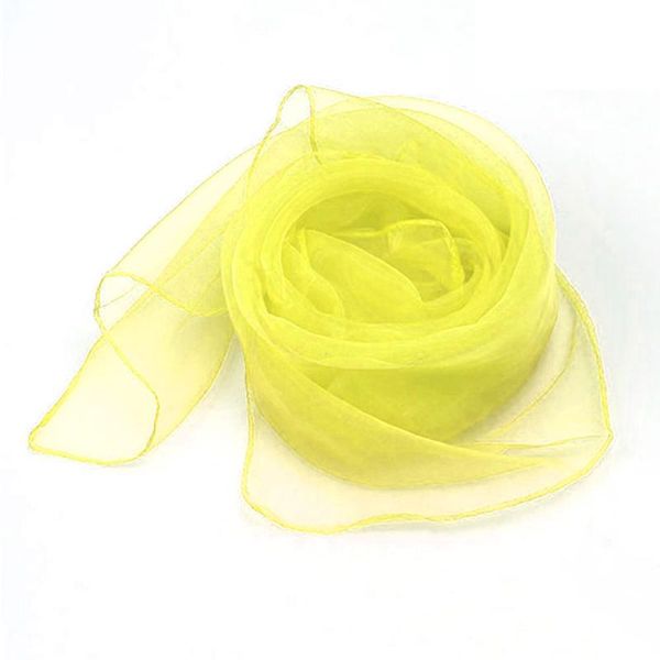 

20pcs/pack square magic tricks performance toy belly gift children kids dance dress up silk juggling scarves early education, Blue;gray