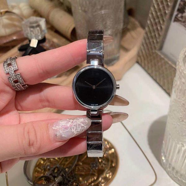 

tm watch new lady watches new fashion women dress watches casual rectangule leather strap relogio feminino lady quartz 316l stainless stell, Slivery;brown