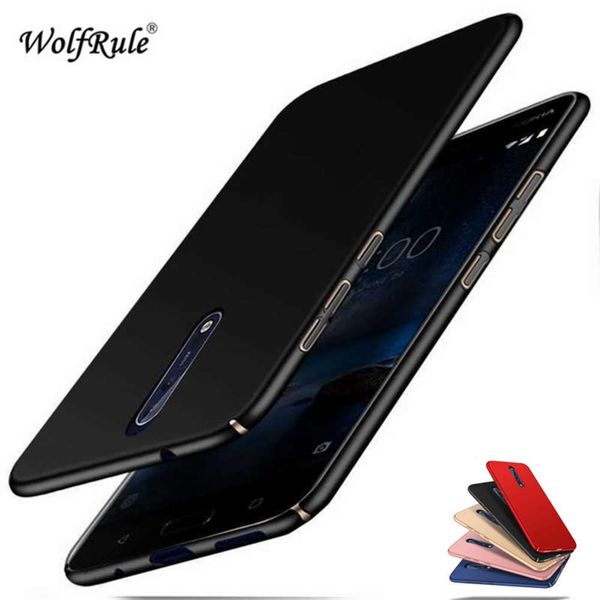

sewqwolfrule sfor slim, soft plastic pc back protection nokia 8 ta-1012 1004 casevtrvgt