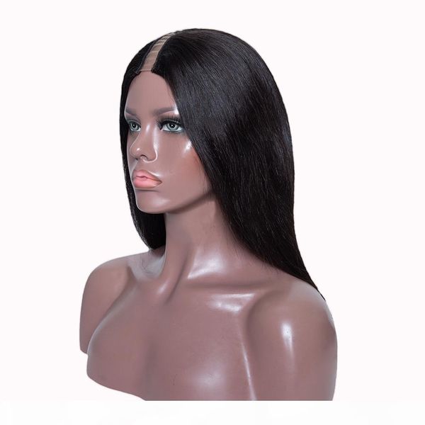 

4 pieces u part wig virgin human hair wig human hair length from 10-26 inch within different style, Black